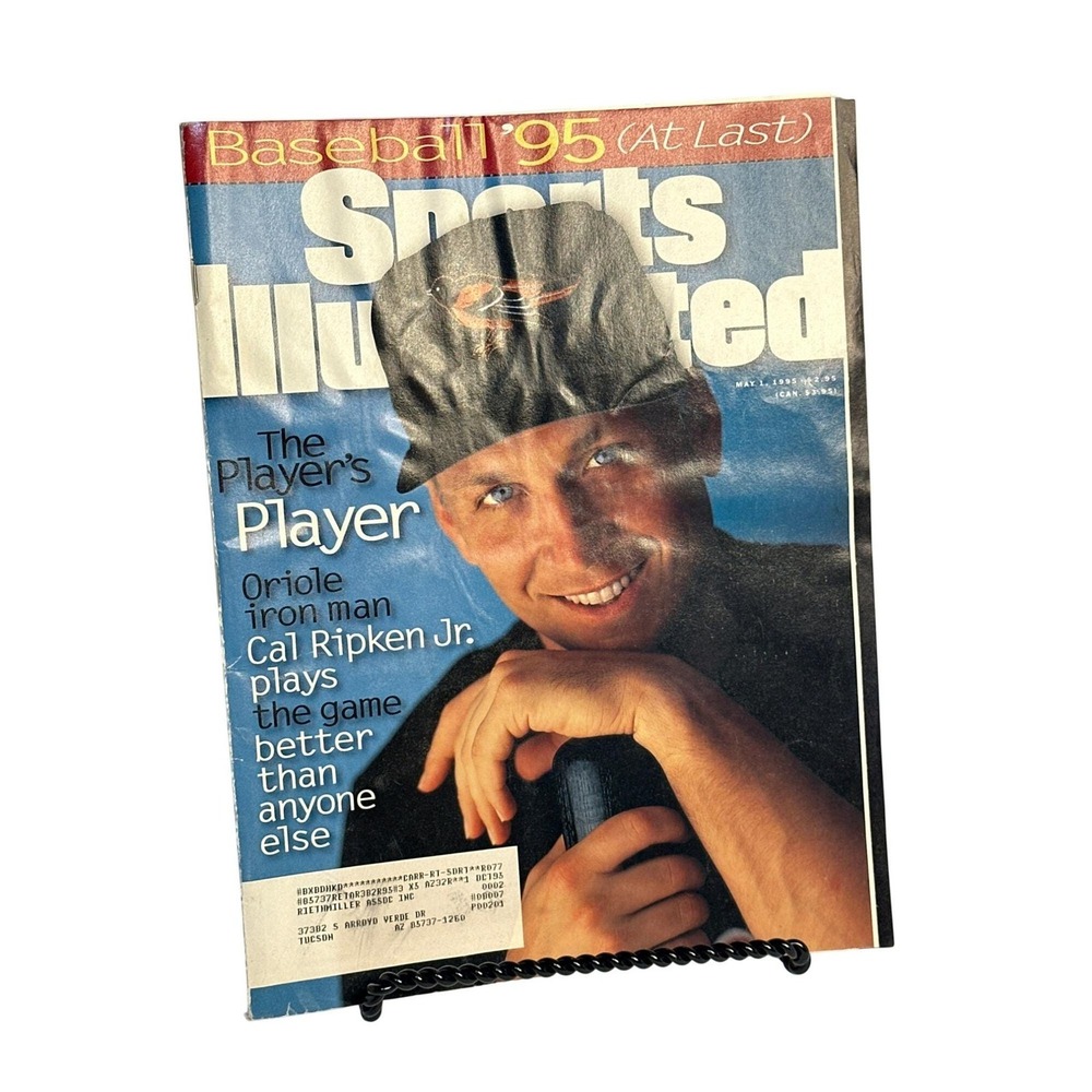 VTG 1995s Sports Illustrated Magazine Cal Ripken Jr Baltimore Orioles MLB Sports